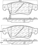 StopTech Performance 07-08 Infiniti G35 2WD Sedan / 08 Infiniti G37 Coupe Front Brake Pads