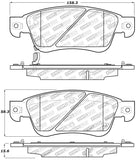 StopTech Performance 07-08 Infiniti G35 2WD Sedan / 08 Infiniti G37 Coupe Front Brake Pads