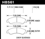 Hawk 07 Chevy Tahoe LTZ Front LTS Brake Pads