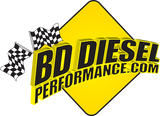 BD Diesel Xtruded Trans Oil Cooler - 1/2 inch Cooler Lines