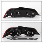 Spyder Acura RSX 02-04 LED Tail Lights Red Clear ALT-YD-ARSX02-LED-RC