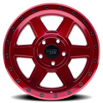 Dirty Life 9315 Compound 17x9 / 6x139.7 BP / -12mm Offset / 106mm Hub Crimson Candy Red Wheel