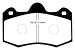 EBC 11+ Mclaren MP4-12C 3.8 Twin Turbo Yellowstuff Rear Brake Pads