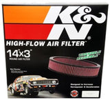 K&N Replacement Air Filter GM CARS & TRUCKS, V8, 1966-84