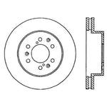 StopTech Power Slot 07 Chevrolet Tahoe Front Right Rotor