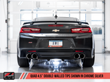 AWE Tuning 16-19 Chevrolet Camaro SS Axle-back Exhaust - Touring Edition (Quad Chrome Silver Tips)