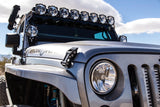 KC HiLiTES 07-18 Jeep JK (Not for Rubicon/Sahara) 7in. Gravity LED DOT Headlight (Pair Pack System)