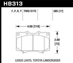 Hawk LTS Street Brake Pads