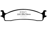 EBC 06-11 Dodge Ram 1500 Mega Cab 2WD Yellowstuff Front Brake Pads