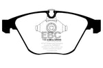 EBC 08-10 BMW M3 4.0 (E90) Yellowstuff Front Brake Pads