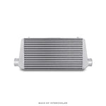 Mishimoto Universal Silver R Line Intercooler Overall Size: 31x12x4 Core Size: 24x12x4 Inlet / Outle