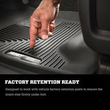 Husky Liners 20-22 Hyundai Palisade Black X-Act Contour Front Floor Liners
