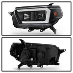 Spyder Signature Toyota 4Runner 10-13 Projector Headlights - Black (PRO-YD-T4R10SI-BK)