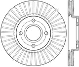 StopTech 2014 Ford Fiesta Left Front Disc Slotted Brake Rotor