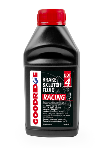 Goodridge 500ML Racing Dot 4 Brake Fluid - Single