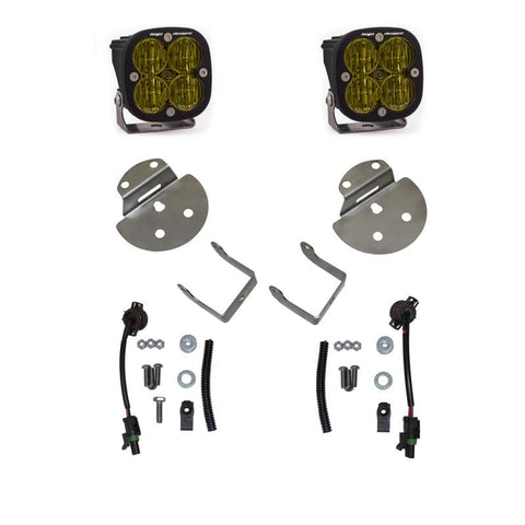 Baja Designs 15-19 Canyon/Colorado Fog Light & Fog Pocket Kit - Amber