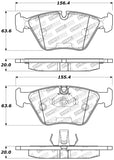 StopTech Performance 04-09 BMW X3 (E38) / 06-09 Z4 3.0Si (E86) / 00-07 330 Series Front Brake Pads