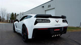 Corsa 2015 Corvette Z06 2.75in Axle Back Exhaust Polished Dual Rear Exit Quad 4.5in Tip (Sport)