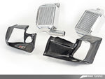 AWE Tuning Audi 2.7T Performance Intercooler Kit - w/Carbon Fiber Shrouds