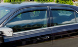 AVS 19-22 Mazda 3 Hatchback Ventvisor Outside Mount Window Deflectors 4pc - Smoke