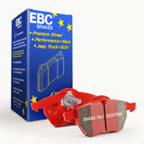 EBC 2014+ Audi A3 1.8 Turbo (w/Electronic Parking Brake) Redstuff Rear Brake Pads