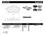 StopTech Performance 97-04 Porsche Boxster / 00-08 Boxster S / 98-08 911 Rear Brake Pads