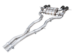 AWE SwitchPath Catback Exhaust for BMW G8X M3/M4 - Diamond Black Tips