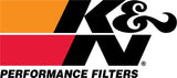 K&N Replacement Unique Oval Tapered Air Filter for Porsche 13-14 Boxster/2014 Cayman 2.7L/3.4L H6