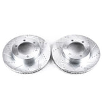 Power Stop 01-07 Toyota Sequoia Front Evolution Drilled & Slotted Rotors - Pair