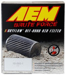 AEM Dryflow 3.25in. X 5in. Round Tapered Air Filter