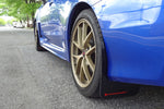 Rally Armor 15-21 Subaru WRX/STI Black UR Mud Flap w/Blue Logo