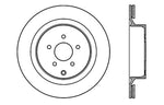 StopTech 09 Infiniti FX50 SportStop Slotted & Drilled Rear Left Rotor