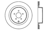 StopTech 09 Infiniti FX50 SportStop Slotted & Drilled Rear Left Rotor