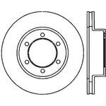 StopTech Power Slot 01-07 Toyota Sequoia/00-06 Tundra CRYO Slotted Front Right Rotor SPECIAL ORDER