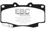 EBC 99-04 Toyota Tacoma 4WD 2.7 Yellowstuff Front Brake Pads