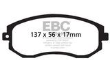 EBC 2012+ Subaru BRZ/FRS/86 2.0L Bluestuff Front Brake Pads