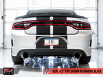 AWE Tuning 2015+ Dodge Charger 6.4L/6.2L Supercharged Track Edition Exhaust - Chrome Silver Tips