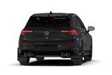 Rally Armor 2022 MK8 Volkswagen Golf GTI/R Black UR Mud Flap w/ White Logo