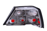 ANZO 1986-1995 Mercedes Benz E Class W124 Taillights Red/Clear