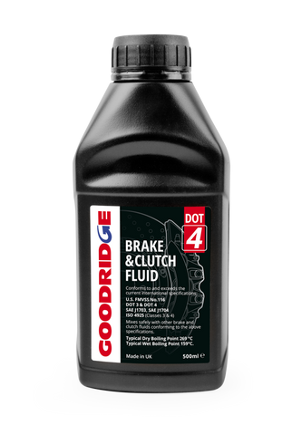 Goodridge 500ML Performance Dot 4 Brake Fluid - Single