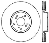 StopTech 04-08 Acura TL (Brembo Caliber) SportStop Slotted &amp; Drilled Right Front Rotor