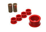Energy Suspension 02-09 Nissan 350Z / 03-07 Infinity G35 Coupe Red Rack and Pinion Bushing Set