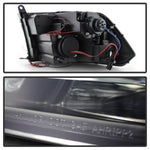 Spyder Dodge Ram 1500 09-14 Projector Headlights Halogen- LED Halo LED - Blk Smke PRO-YD-DR09-HL-BSM