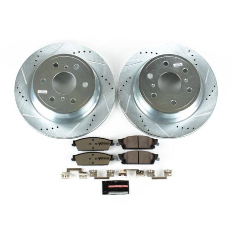 Power Stop 15-19 Cadillac Escalade Rear Z36 Truck & Tow Brake Kit