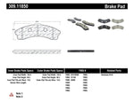 StopTech Performance 06-09 Chevrolet Corvette Z06 Front Brake Pads