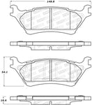 StopTech Street Brake Pads - Rear