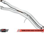 AWE Tuning Audi B9 SQ5 Non-Resonated Touring Edition Cat-Back Exhaust - No Tips (Turn Downs)