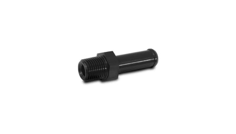 Vibrant Straight Adapter Fitting (NPT to Barb) 1/8in NPT x 3/16 Barb
