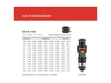Grams Performance 00-05 Honda S2000 1000cc Fuel Injectors (Set of 4)