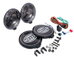 Hella 500 Series 12V Black Magic Halogen Driving Lamp Kit